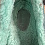 L.L.Bean Women Blue Suede Fleece Lined Mountain Moccasin Slippers Size 7 M Photo 6