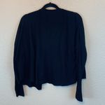 Wild Fable black cardigan sz m preppy office career winter fall comfy cozy Photo 2