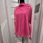 Vintage womens pink long sleeve heart pullover sweatshirt size Med Photo 2