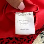 Realisation Par  the Venus mini Dress in red squiggle size M Photo 7