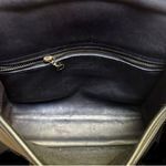 Coach VINTAGE COURT Black Glove Tanned Leather Turn Lock Crossbody Bag 9807 Photo 6