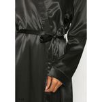 NWT OW Collection Katrina Kimono Duster Robe in Black Sz XS $230 Photo 3