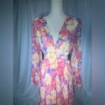 ASTR  The Label Revery Dress in Yellow Pink Floral | LP NWT Photo 4