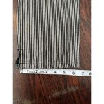 Rebecca Taylor La Vie  Striped Straight Jeans in Black Size 27 Photo 11