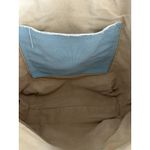 Ralph Lauren  Blue Canvas Tote Bag Logo Tag Preppy Coastal Old Money Photo 8