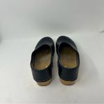 Sven NAVY BLUE Leaf Punch Swedish Clogs Size 37 or US 6.5 Photo 2