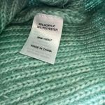 Worthington Fisherman’s rib knit sweater cutouts crew neck size small mint green Photo 9