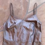 1. State Metallic Faux Leather Mini Dress Photo 3