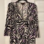 Dana Buchman  Dress size M very good condition long 35” bust 34” Photo 4
