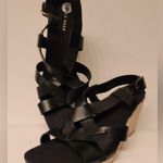 Cole Haan Women's Crystal Wedge Sandal Women's Black Wedge Sandals Size 9 Photo 3