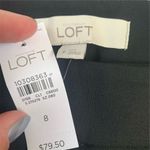 Ann Taylor LOFT Julie Curvy Bootcut Black Pants Size 8 Women's Casual Photo 4