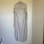 Dolan Left Coast Beige Long Sleeve Duster Small/medium Tan Photo 5