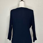 Michael Stars Cowl Neck Ruched Side Stretch Jersey Knit Tunic/Dress, Sz Large Photo 8