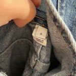 River Island Denim Distressed Overall Dress  Size 6 Photo 5