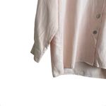 Preview Collection Silk Top Women M Pink Button‎ Up Classic Fairy Soft Girl Luxe Size M Photo 3