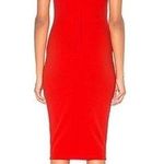 Nookie  Madonna Midi Dress In Red Photo 1
