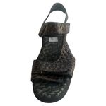 Green and Black Sandals with Stylish Design Size 8 Photo 5