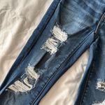 American Eagle Medium Wash Ne(x)t Level Hi-Rise Jeggings Photo 3