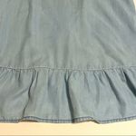 Paige  Chambray Mitzi Cold‎ Shoulder Top Hayette Wash Size XS Photo 5