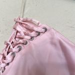 House Of CB HOUSE‎ OF CB SET Georgie Top & 'Giuliana' Ballerina Pink Satin Maxi Skirt Size S Photo 5