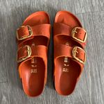 Birkenstock Arizona Big Buckle Orange Sandals 39 Photo 2