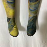 UGG  X CLAIRE TABOURET FLUFF WEDGE BOOT WITH RARE BLUE LINING SZ 7 Photo 2