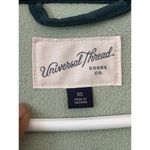 Universal Threads Universal Thread Womens Sherpa Fleece Jacket XS Zip-Up Two-Tone Green & Teal NWT Photo 2