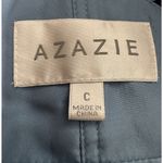 Azazie Chic Collin Bridesmaid Dress Plus Size Size C Waist 22 Steel Blue Photo 7