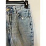 American Eagle Women's Size 0 Short Ripped Mom Jeans Light Blue Denim Photo 9