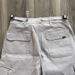 prAna  Women's Light Gray Cargo Joggers Soze 10/31 High Rise Photo 4