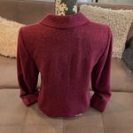 Karen Scott Fuchsia and Black Blazer Jacket Size 10 Photo 4