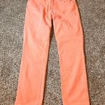 Gap 1969 Womens Peach Jeans Size 26 Relaxed Straight Leg Denim Casual Photo 0