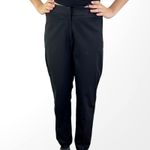 00s ANN TAYLOR Vintage Black High Waist Bootcut Dress Pants Size 4 Photo 2