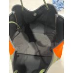 haute shore orange and green large‎ tote Photo 11