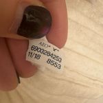 American Eagle  Cream Ribbed Button Front Cropped Cardigan Minimalist S Photo 5