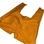 Golden Yellow Athletic Leggings Women’s Size Small / Medium Fitness Workout Fit! Gold Photo 3