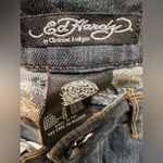 Ed Hardy Vintage  skull embellished jeans Photo 9