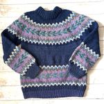 Handmade 100% Wool Made In Ecuador Knit Sweater XXL Size Unisex Mens Womens 2XL Photo 0