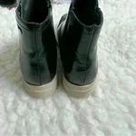 Camper Black Leather Chelsea Ankle Booties Size 8 Photo 3