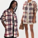 Isabel Marant Étoile Harveli Plaid Oversized Shacket Size 34 FR 2-4 US Small Photo 3