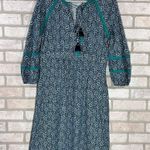 Boden Heidi Jersey Indian Ocean Fringe Dress Size 6 Photo 5