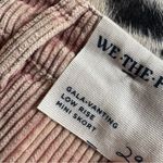 Free People WE THE FREE Galivanting Cord Skort in Chocolate Truffle Size 29 Photo 4