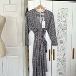 Significant Other satin Lexi dress NWT Blue Size 2 Photo 3