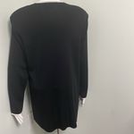 Misook  Black Cardigan Open Front Sweater‎ size large Photo 5