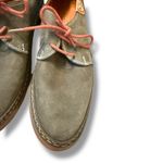 Sanata Olive Green Leather Lace Photo 6