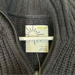 Aerie Offline Women's Pullover 1/4 zip chunky knit sweater NWT XS Navy Photo 3