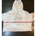 Pura Vida Sloth Hoodie Women's Small DIY Crop Top Live Slow Coastal Sweatshirt Photo 4