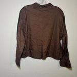 Everlane  Brown Long Sleeve Button Up Shirt medium NWT academia old money neutral Photo 5