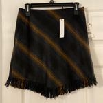 Sanctuary  Skirt size XS so beautiful brand new with tags navy blue and gold Photo 0