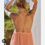 Free People  Beach under the stars sweater midi dress orange Photo 2